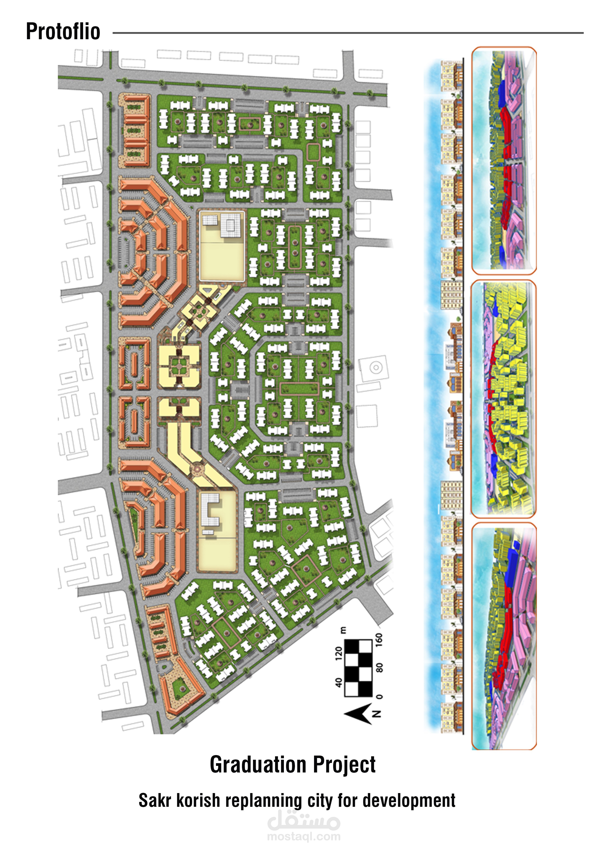عمل تصميمات معمارية 3d  بالابعاد الثلاثة واللوحات الهندسية