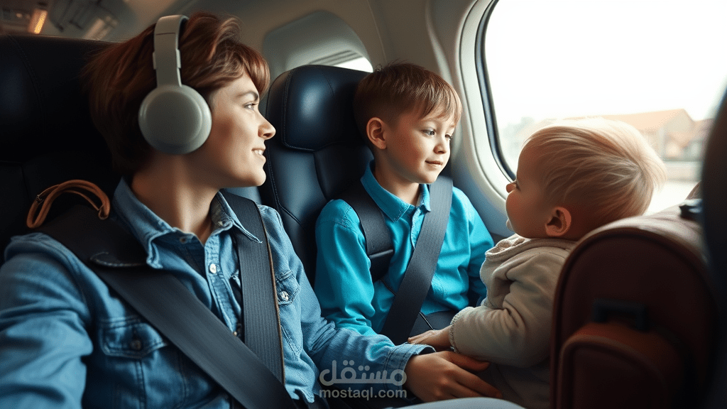 كيف يمكن تحقيق العناية بالطفل أثناء السفر