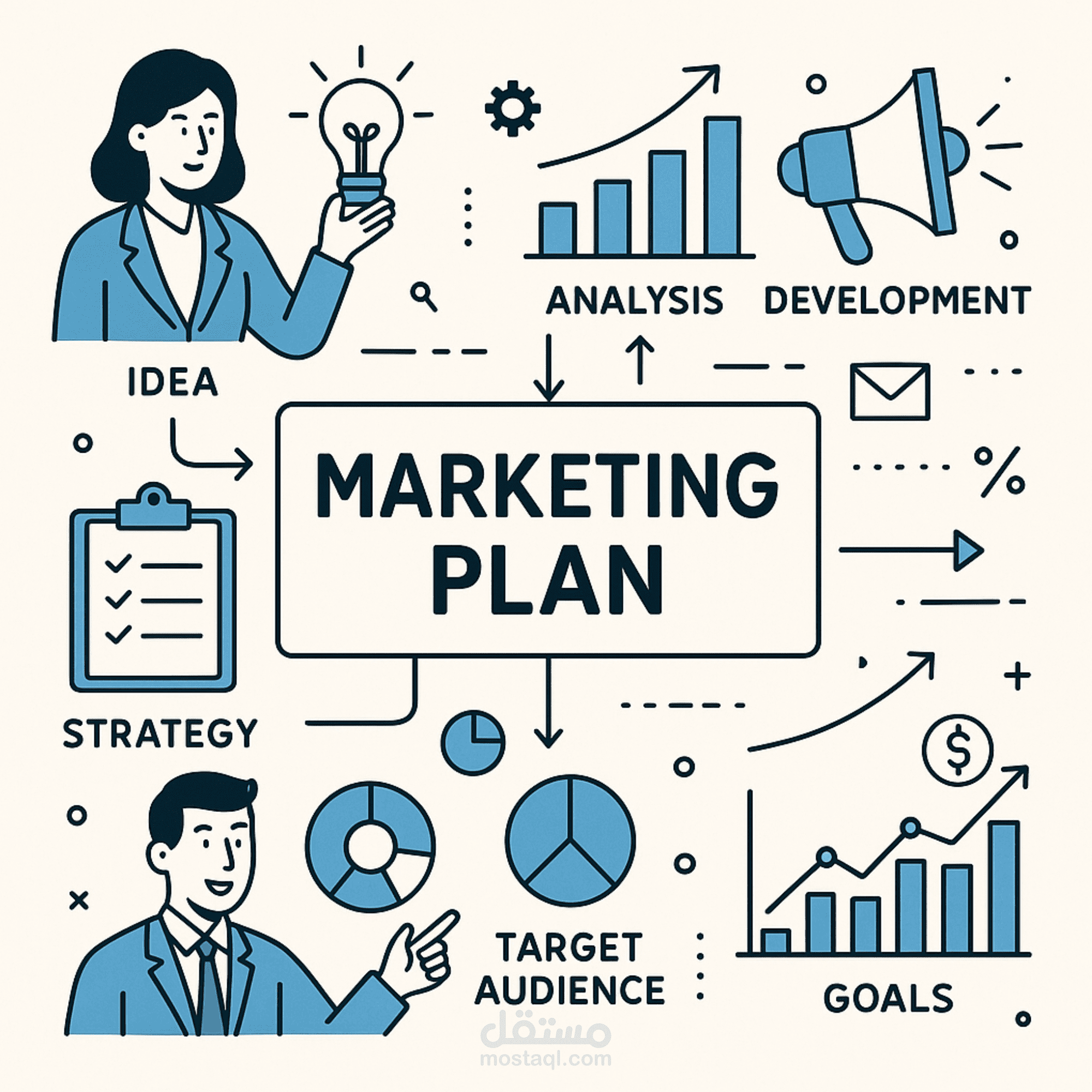 خطة واستراتيجية تسويق للمشروع