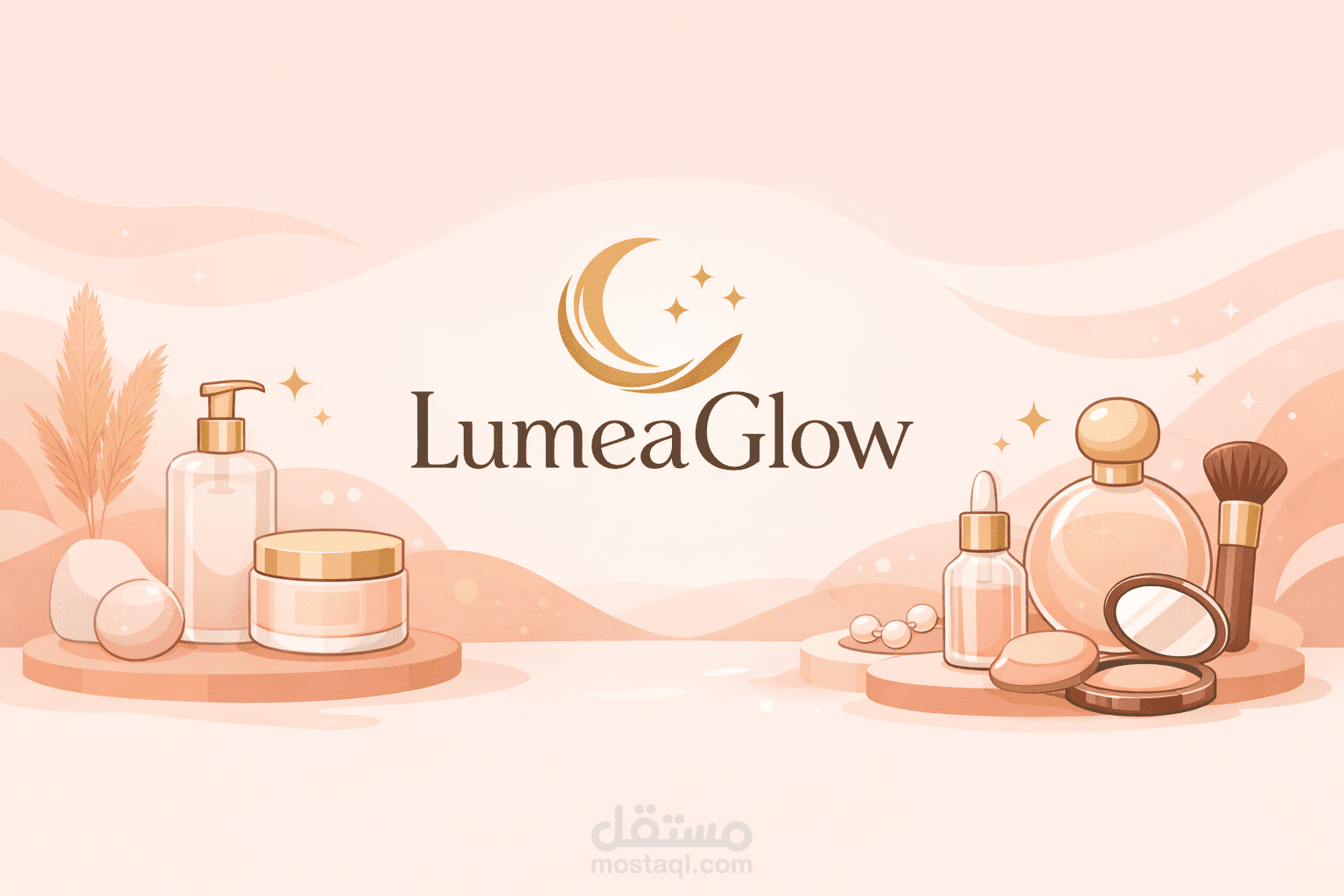 تصميم لوجو للعناية بالبشرة
