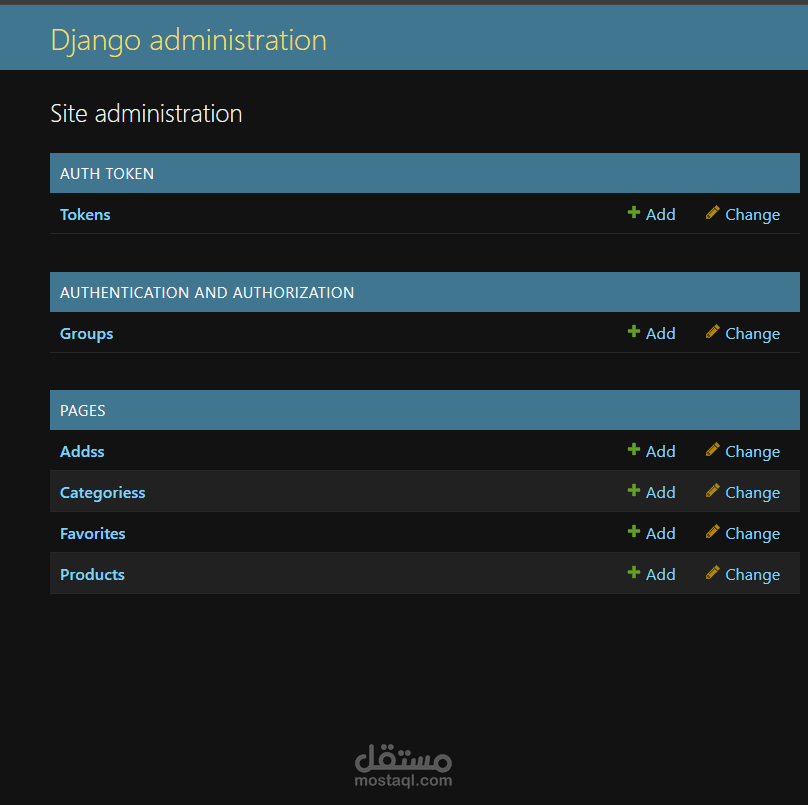Backend Ecommerce app