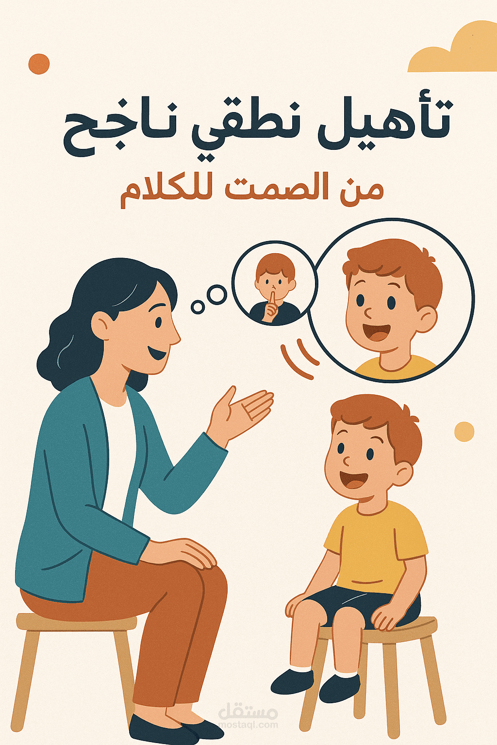 تأهيل طفل يعاني من صعوبة نطق كاملة وتحسن ملحوظ في النطق
