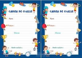 cahier de classe