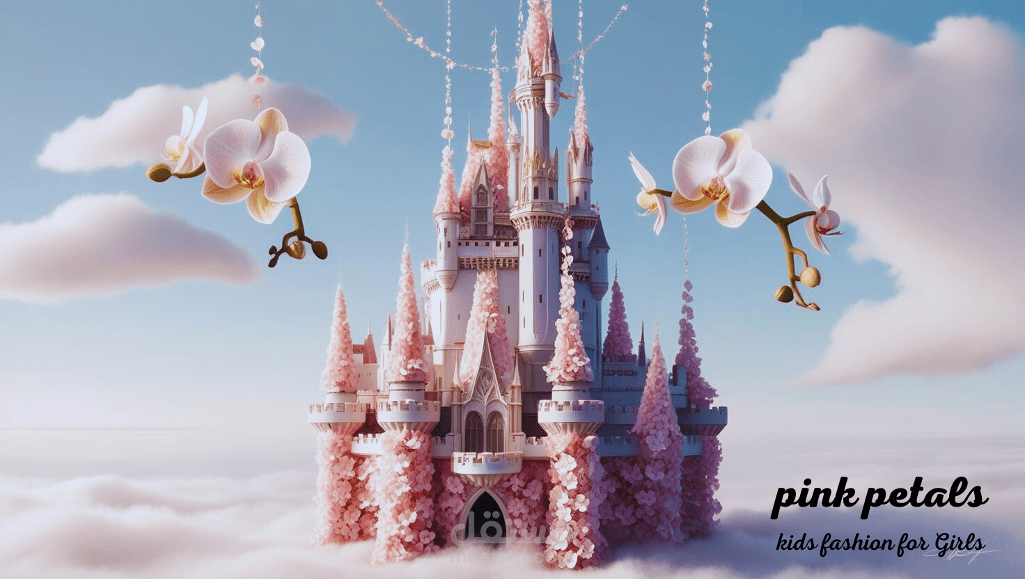 تصميم شعار لمحل ملابس اطفال