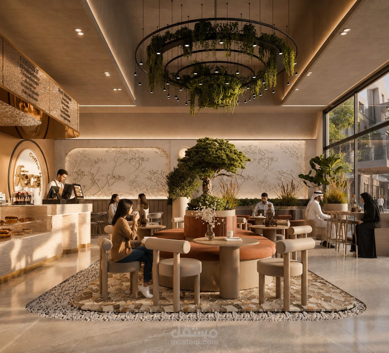 Modern Cafe