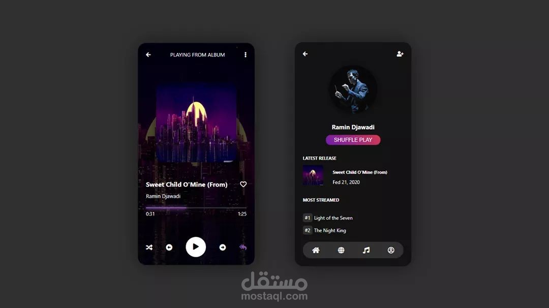 Music app