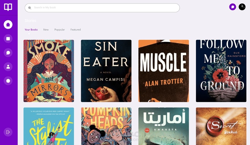 book store wbsite