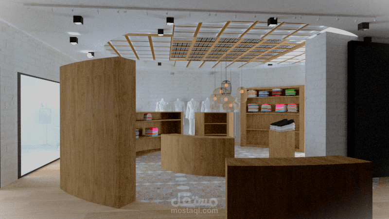 متجر مفهومي للمنتجات الحرفية