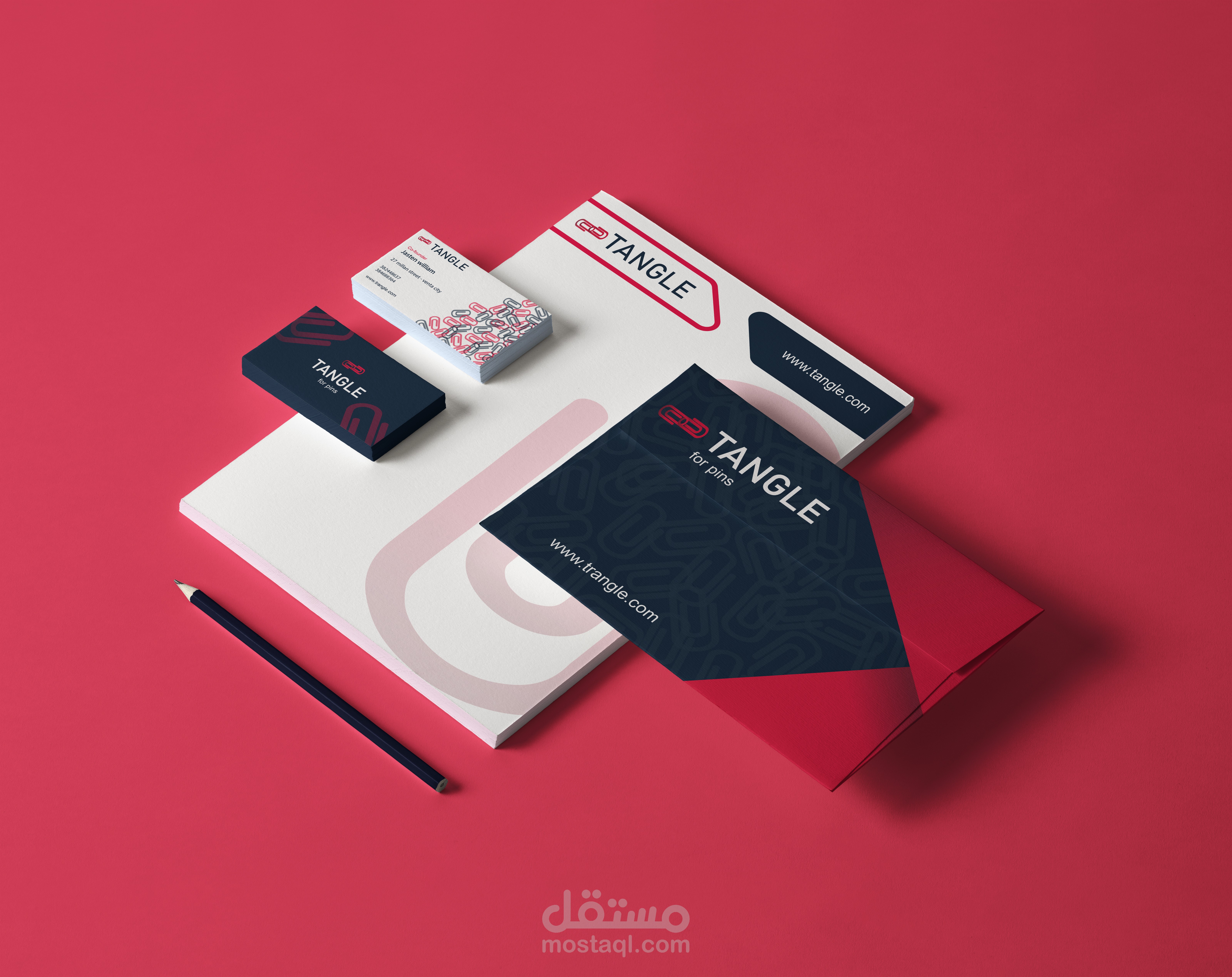 شركة Tangle لانتاج دبابيس المكتب