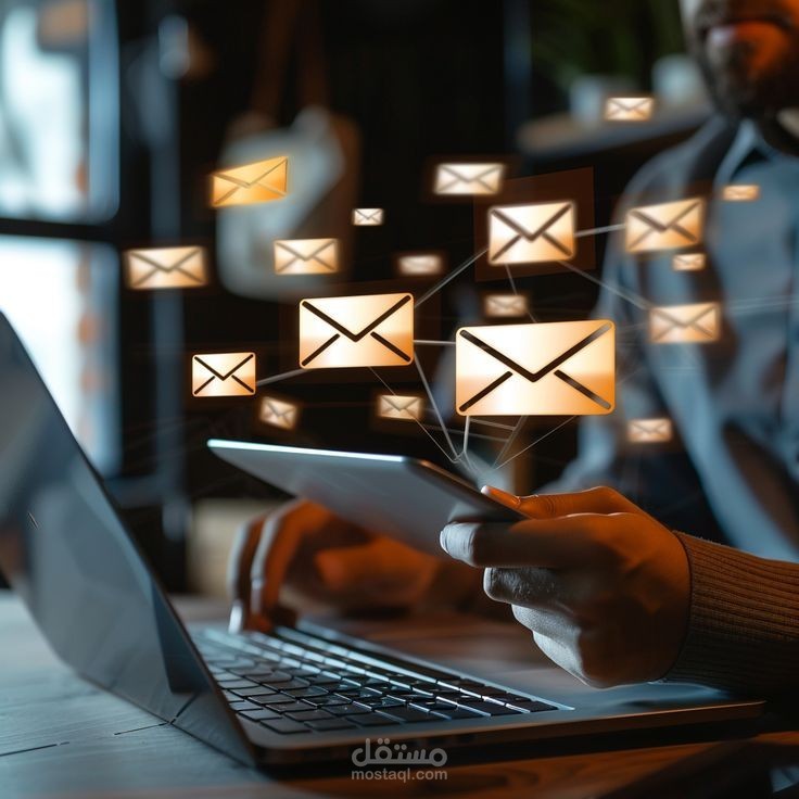 "إدارة البريد الإلكتروني باحتراف – تصنيف، فلترة، وأرشفة يومية لمراسلات العميل