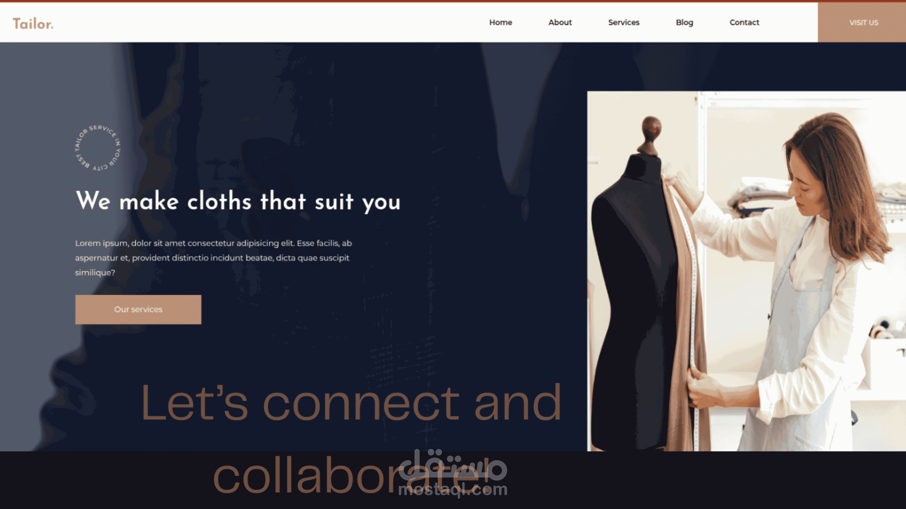 تصميم صفحة هبوط احترافية Landing Page