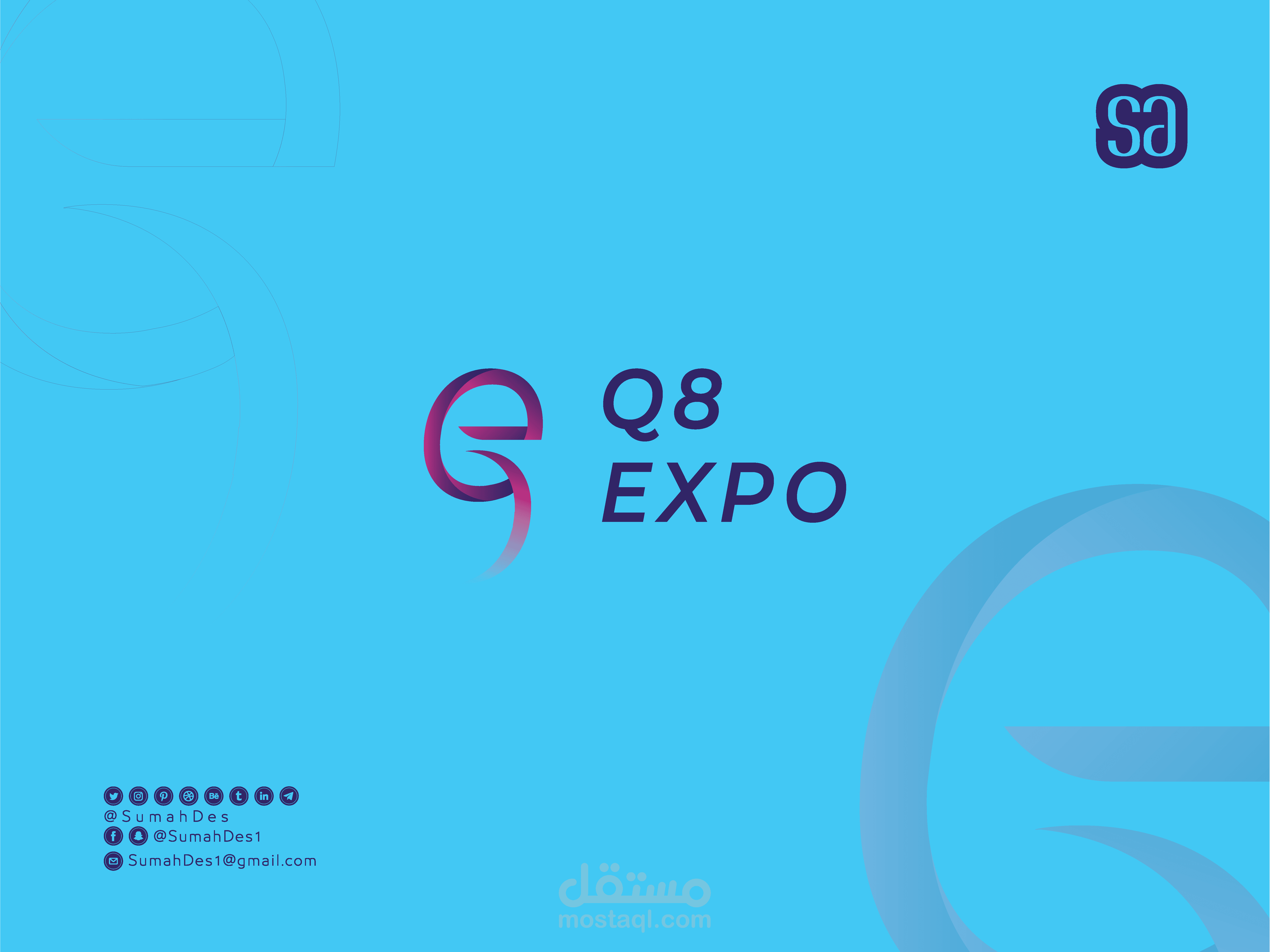 q8 expo SMART LOGO