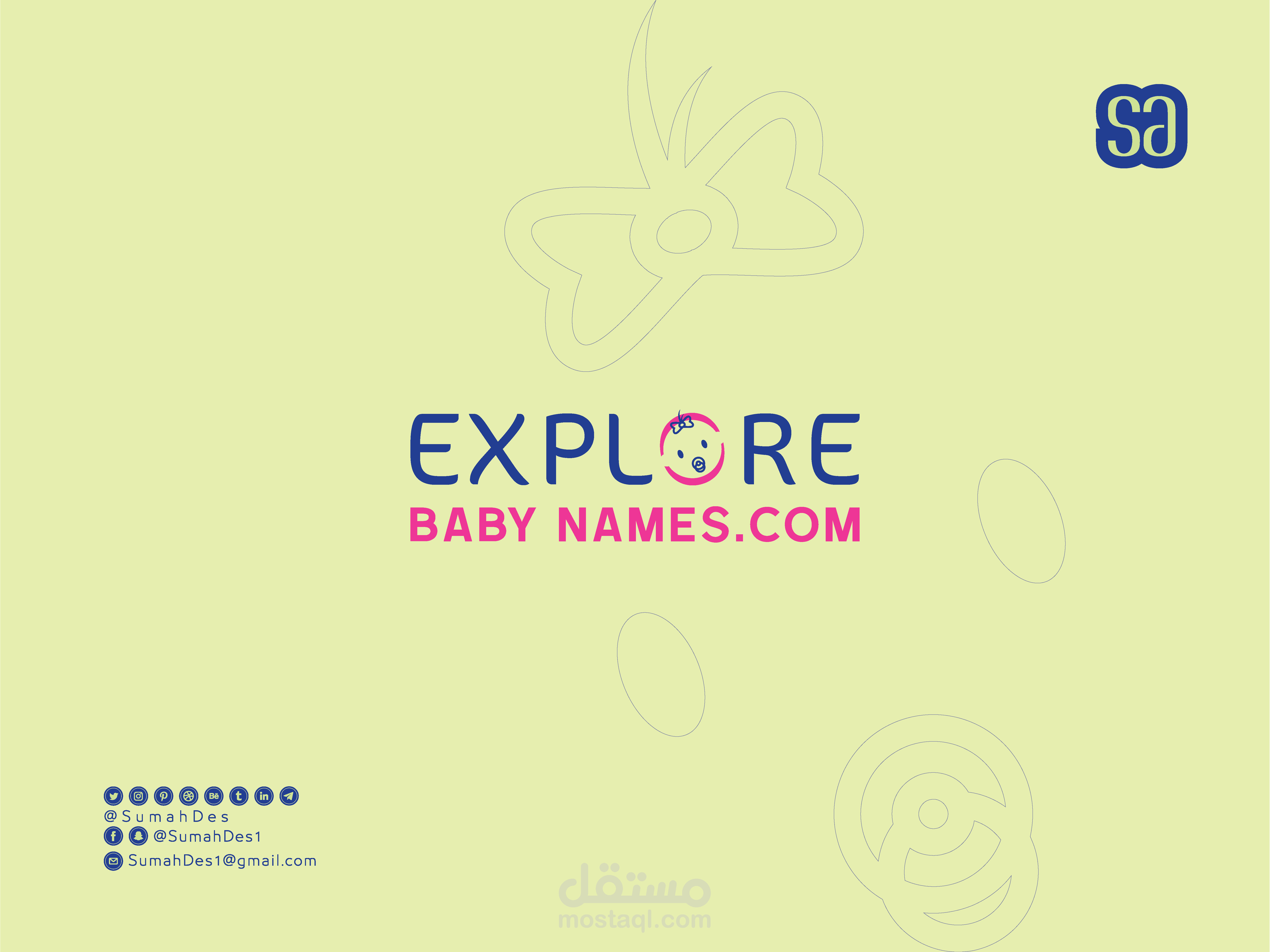 EXPLORE babyName SMART logo