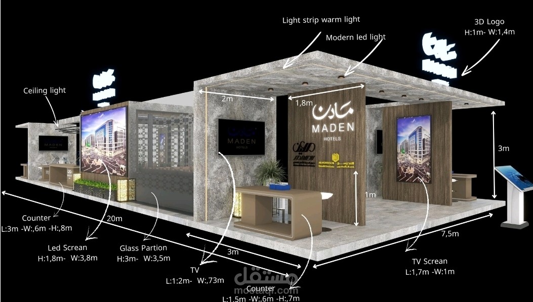 تصميم داخلي رقمي ثلاثي ابعاد - تصميم أزياء رقمي