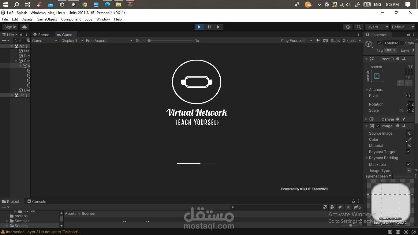 تصميم 3d بإستخدام blender و unity