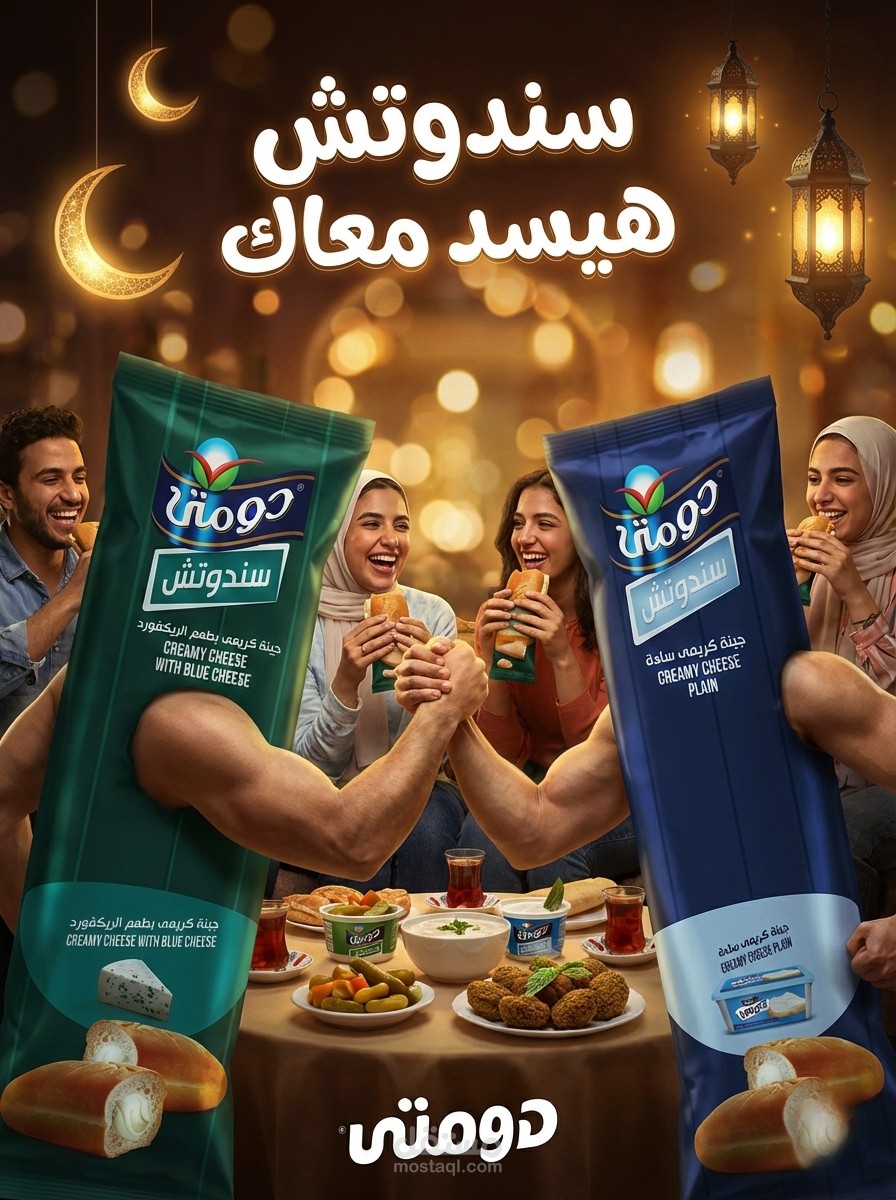 حملة رمضانية لمنتجات دومتى
