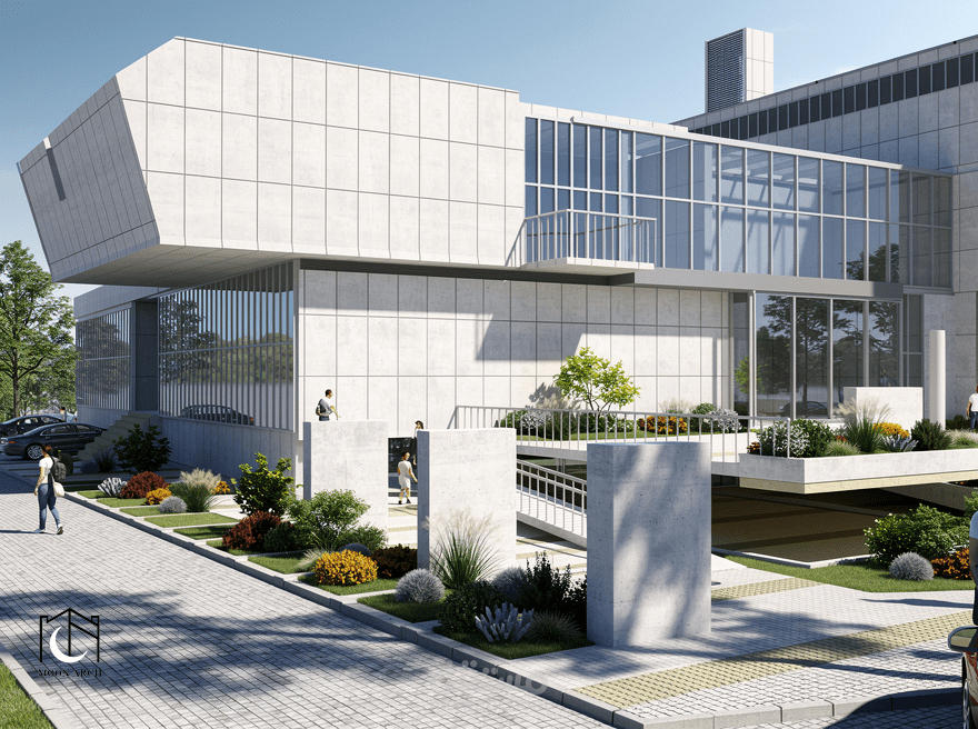 Modern Hospital | Academic BIM Modeling Project