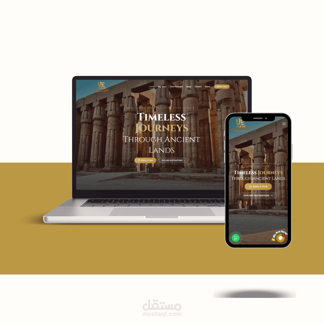 تطوير موقع حجز رحلات سياحية احترافي بـ Laravel + لوحة تحكم متكاملة (Dashboard) + نظام إدارة كامل