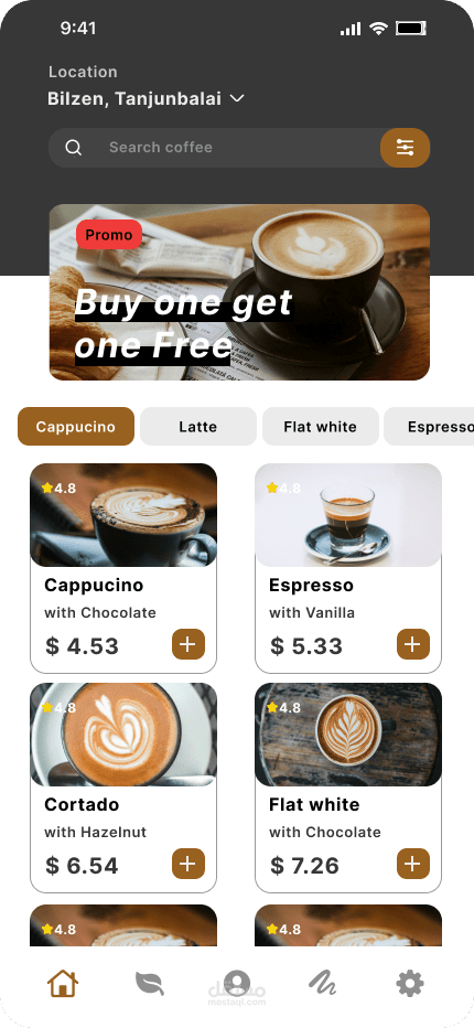 Modern and Intuitive Mobile App Design