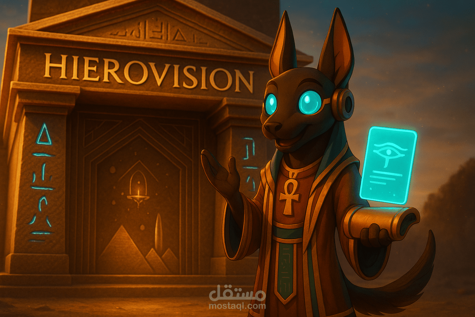 مشروع HieroVision - تطبيق موبايل باستخدام Flutter وموقع ويب باستخدام React.js