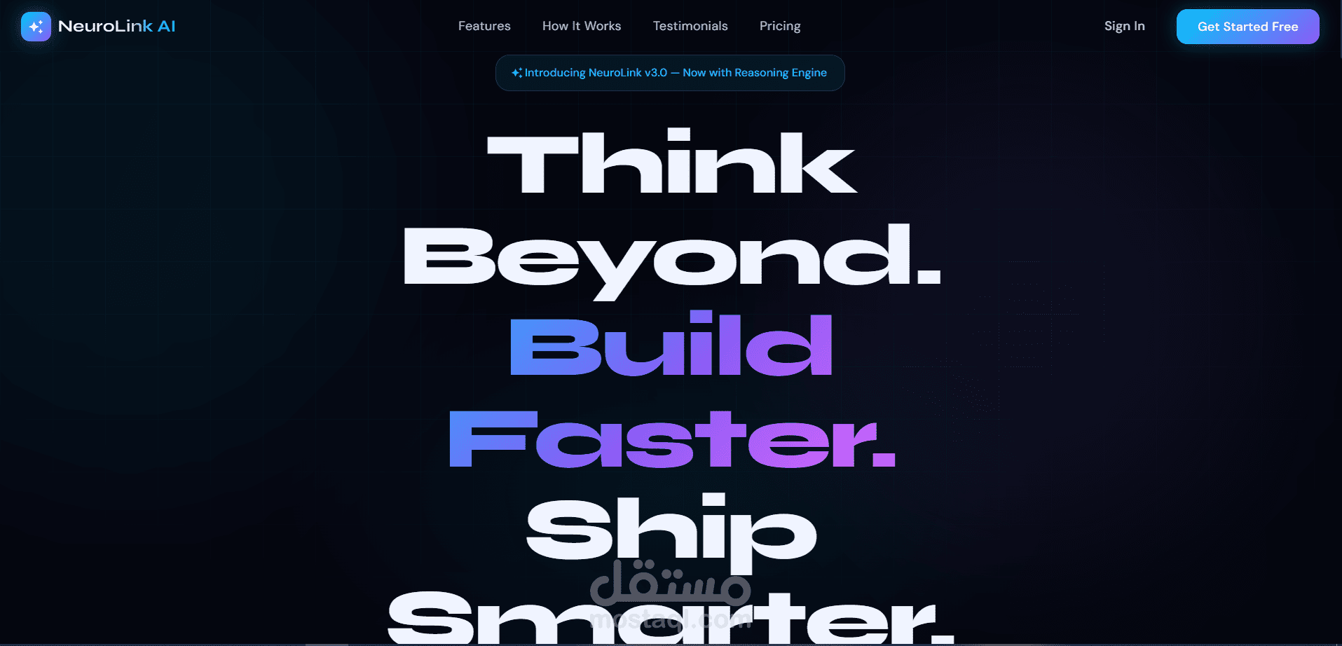 Ai Modern Landing Page -Fully Responsive By React.js