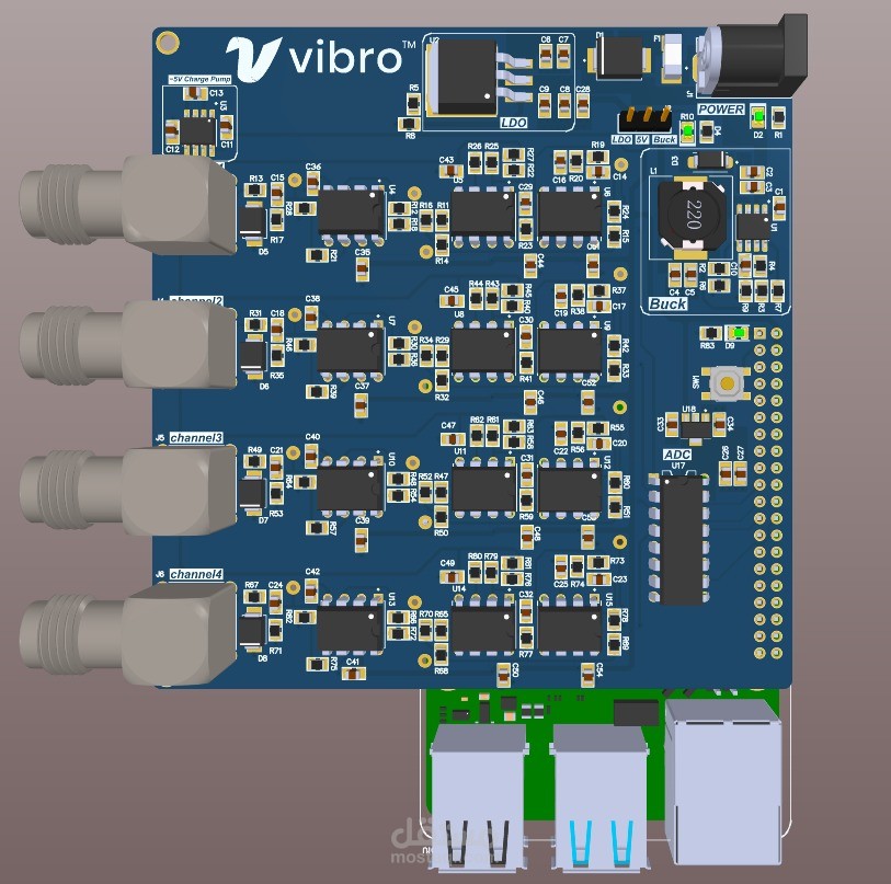 بناء نظام مراقبة اهتزاز التوربينات الصناعية في الوقت الحقيقي باستخدام إنترنت الأشياء (IoT)