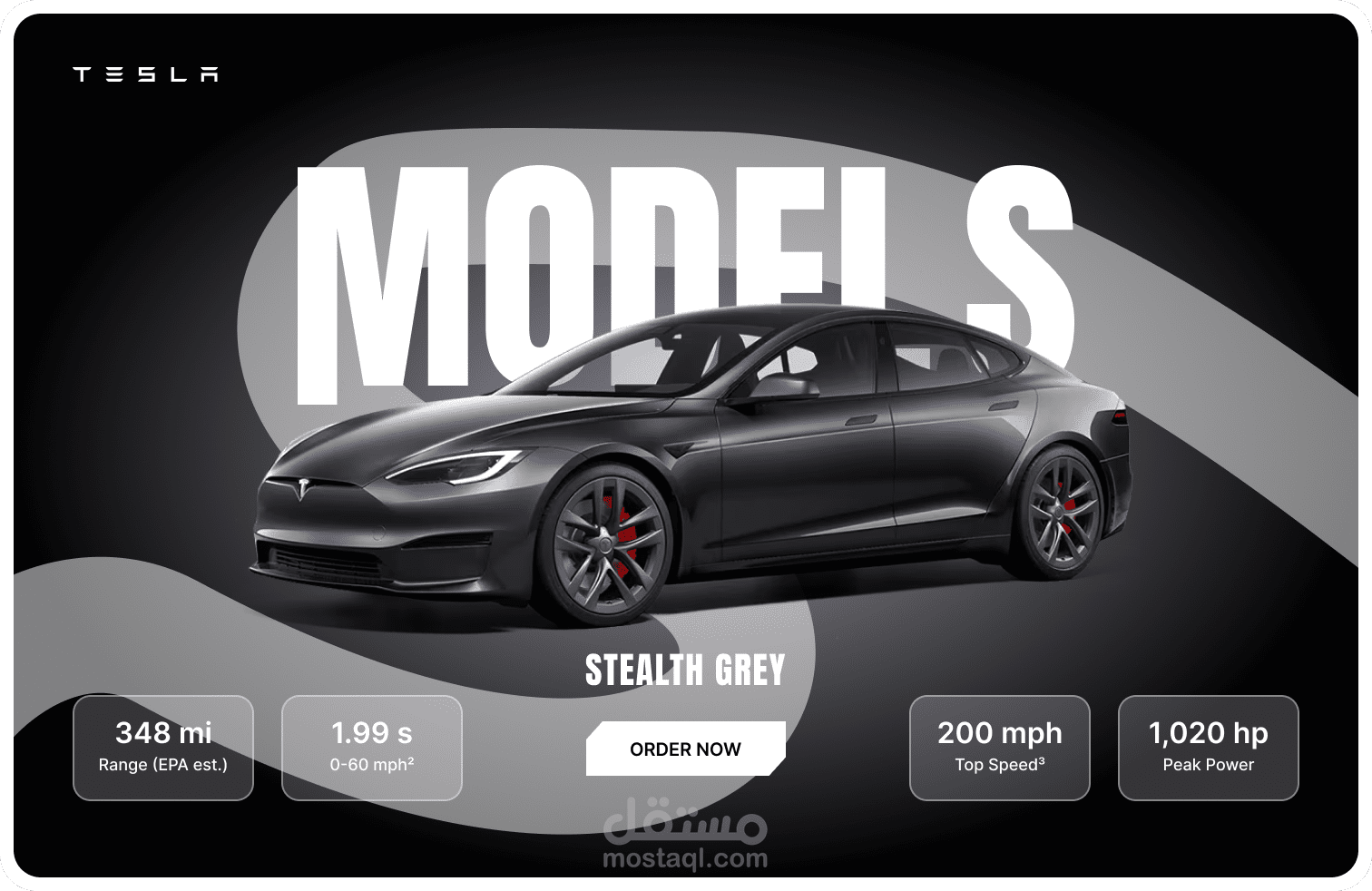 معرض سيارات TESLA