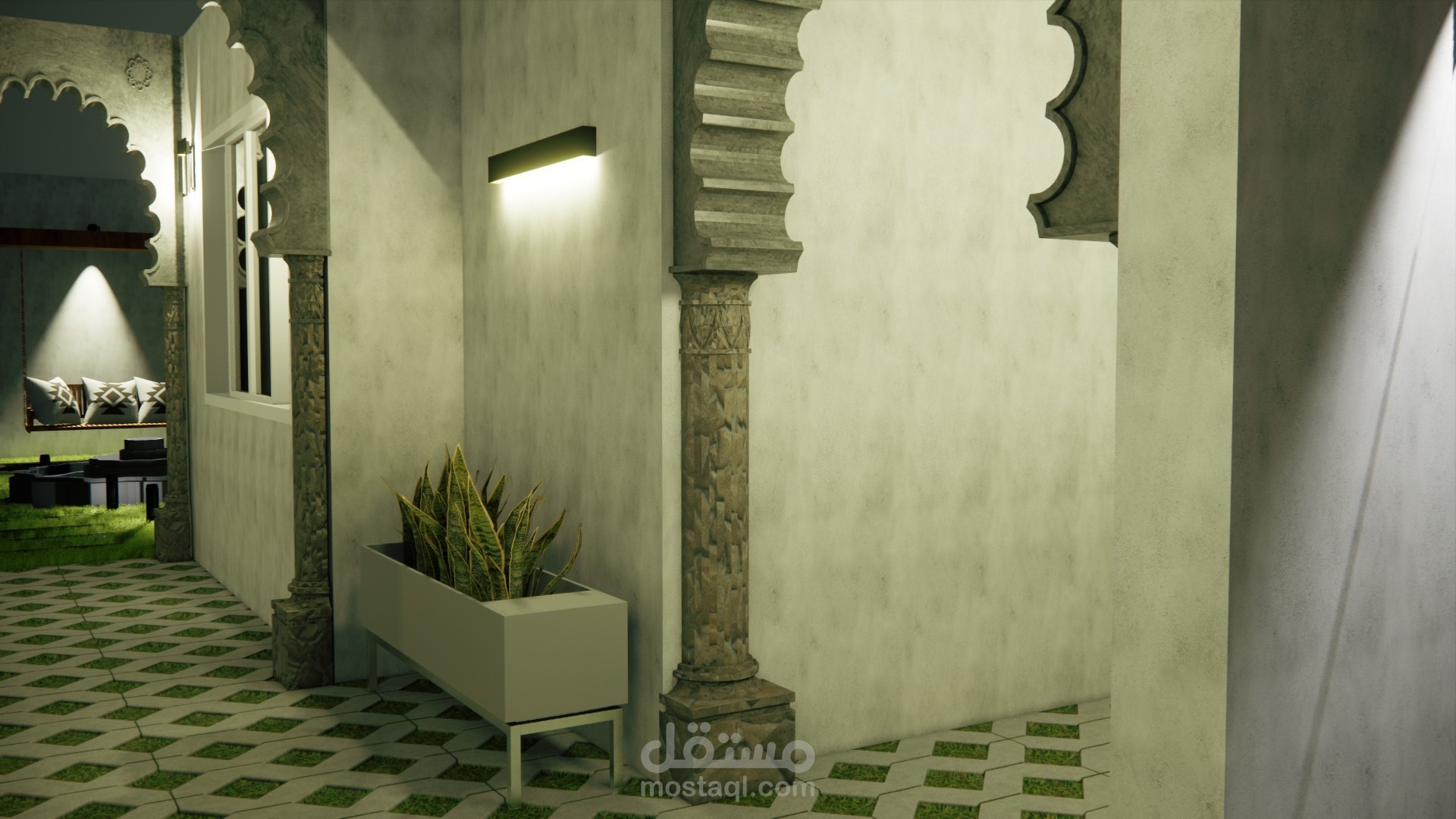تصميم داخلي لفيلا
