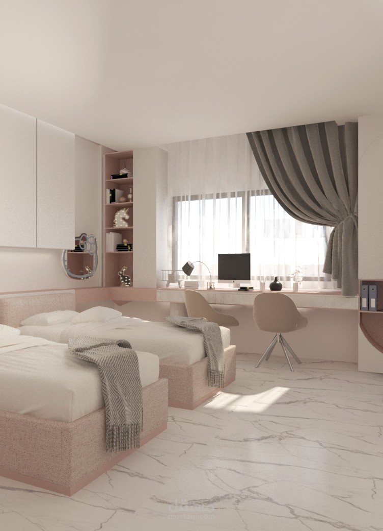 تصميم غرفة بنات
