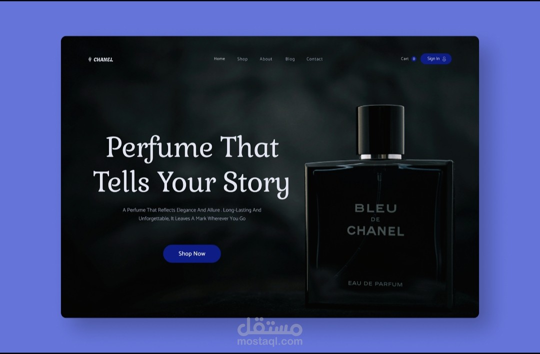 Landing page
