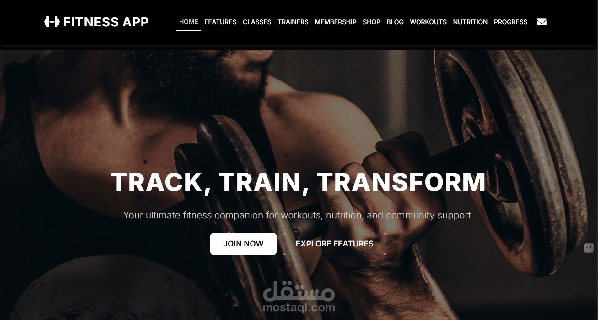 ويب ابليكشن عن الرياضه