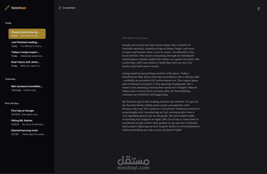 Apple Notes, simple note apps