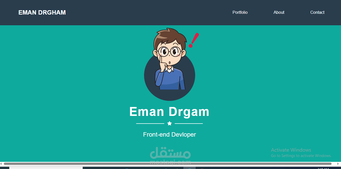 تصميم بروفايلات أفراد وشركات
