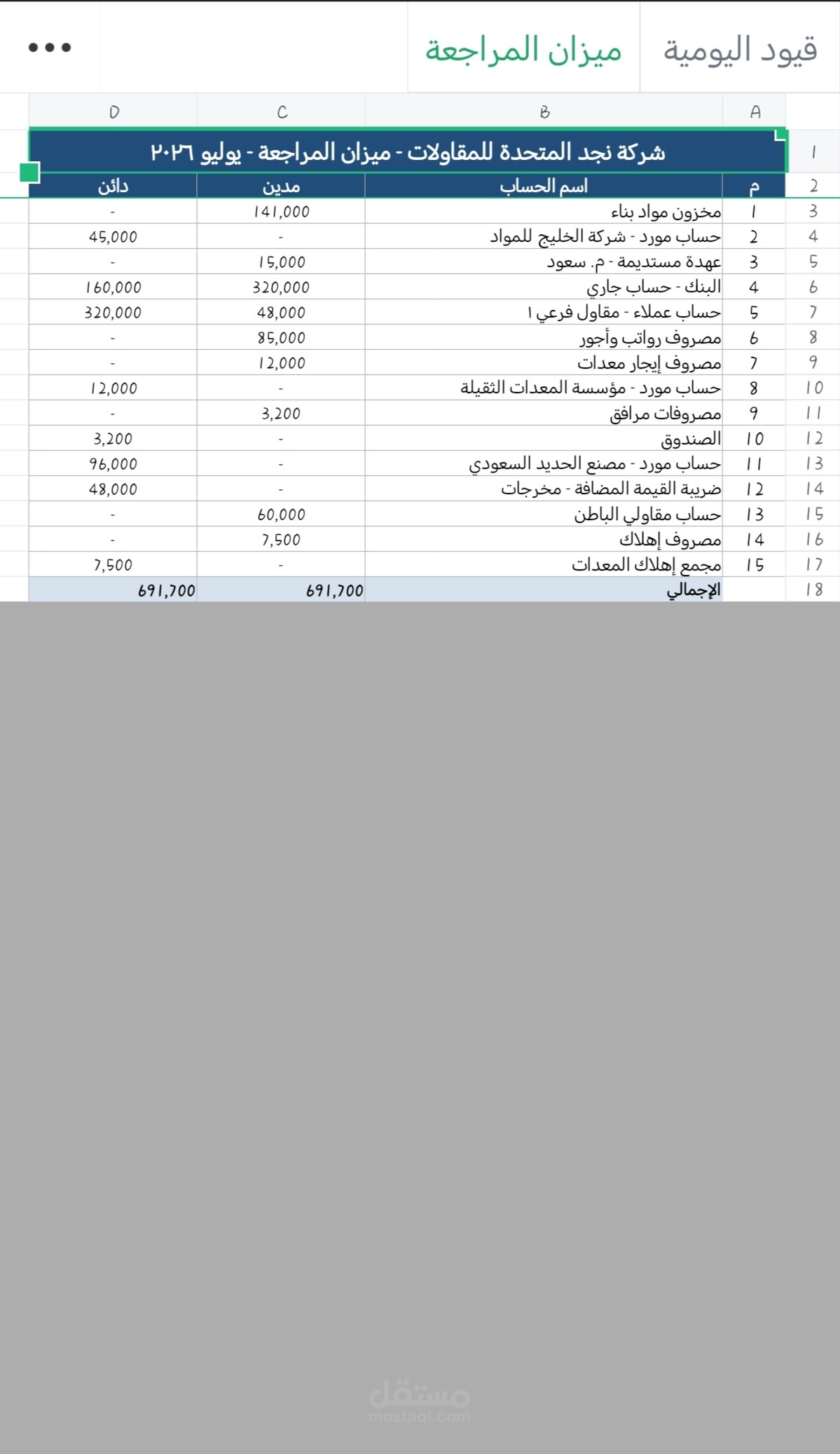 أعمل لك مسك دفاتر (Bookkeeping) شهري كامل باحترافية