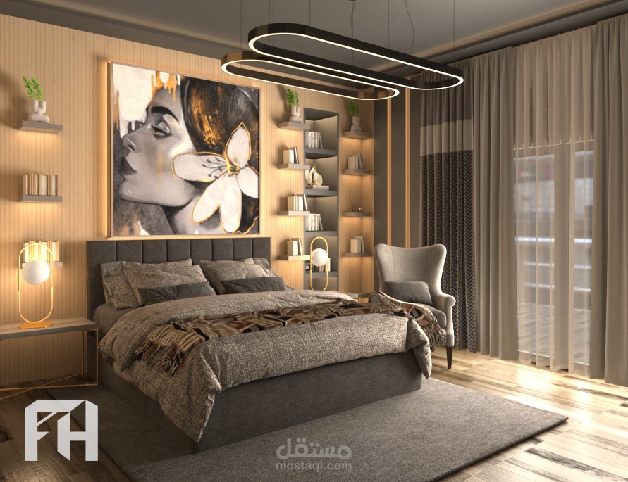 تصميم غرفة نوم bedroom