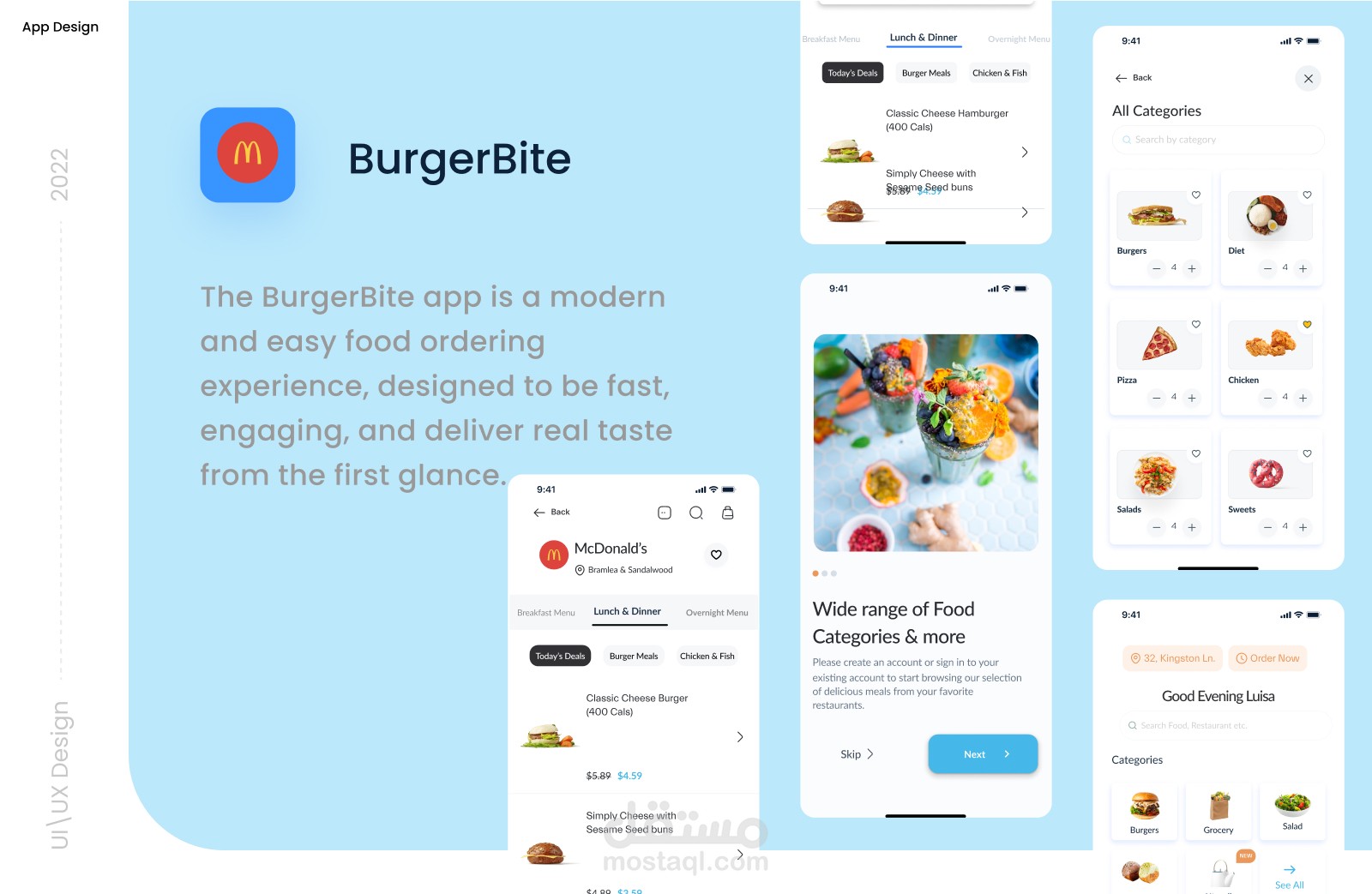 Burger Restaurant App