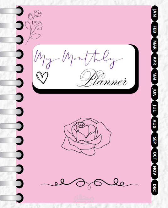 MY MONTHLY PLANNER