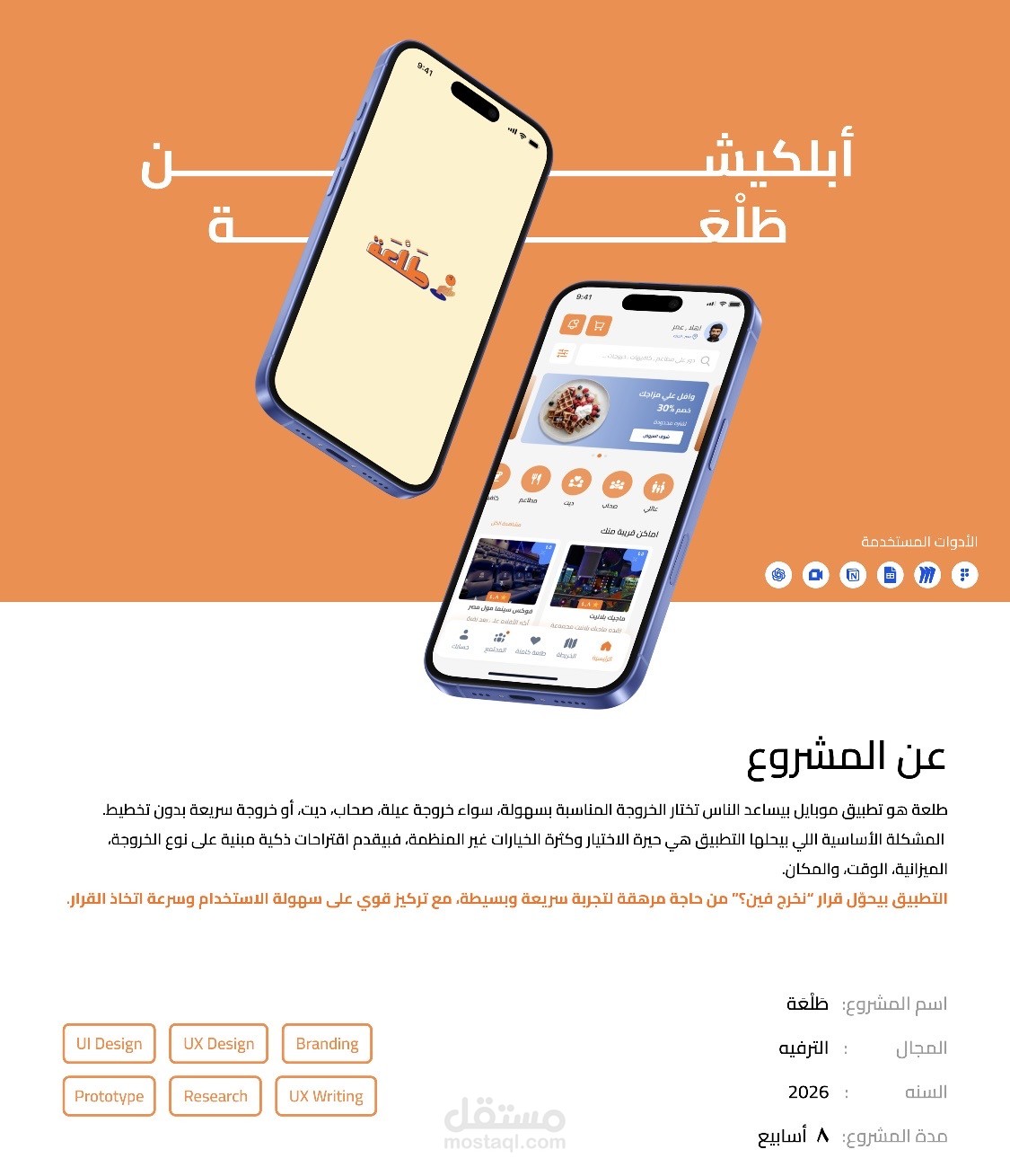 Tal3a - A Smart outings App