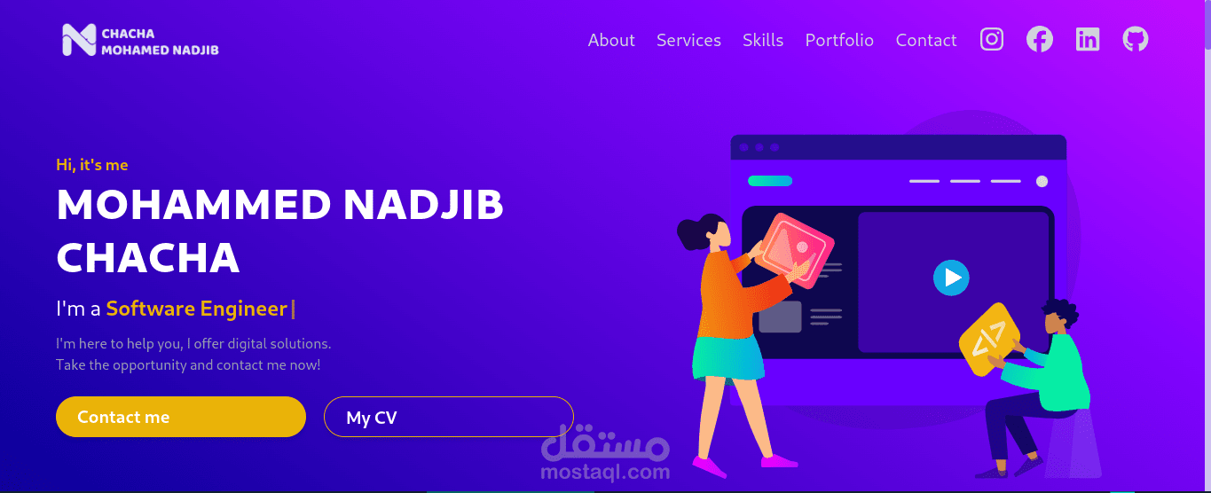 معرض الأعمال الخاص بي