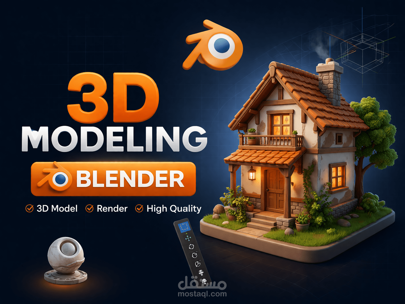 3D Modeling (Blender)