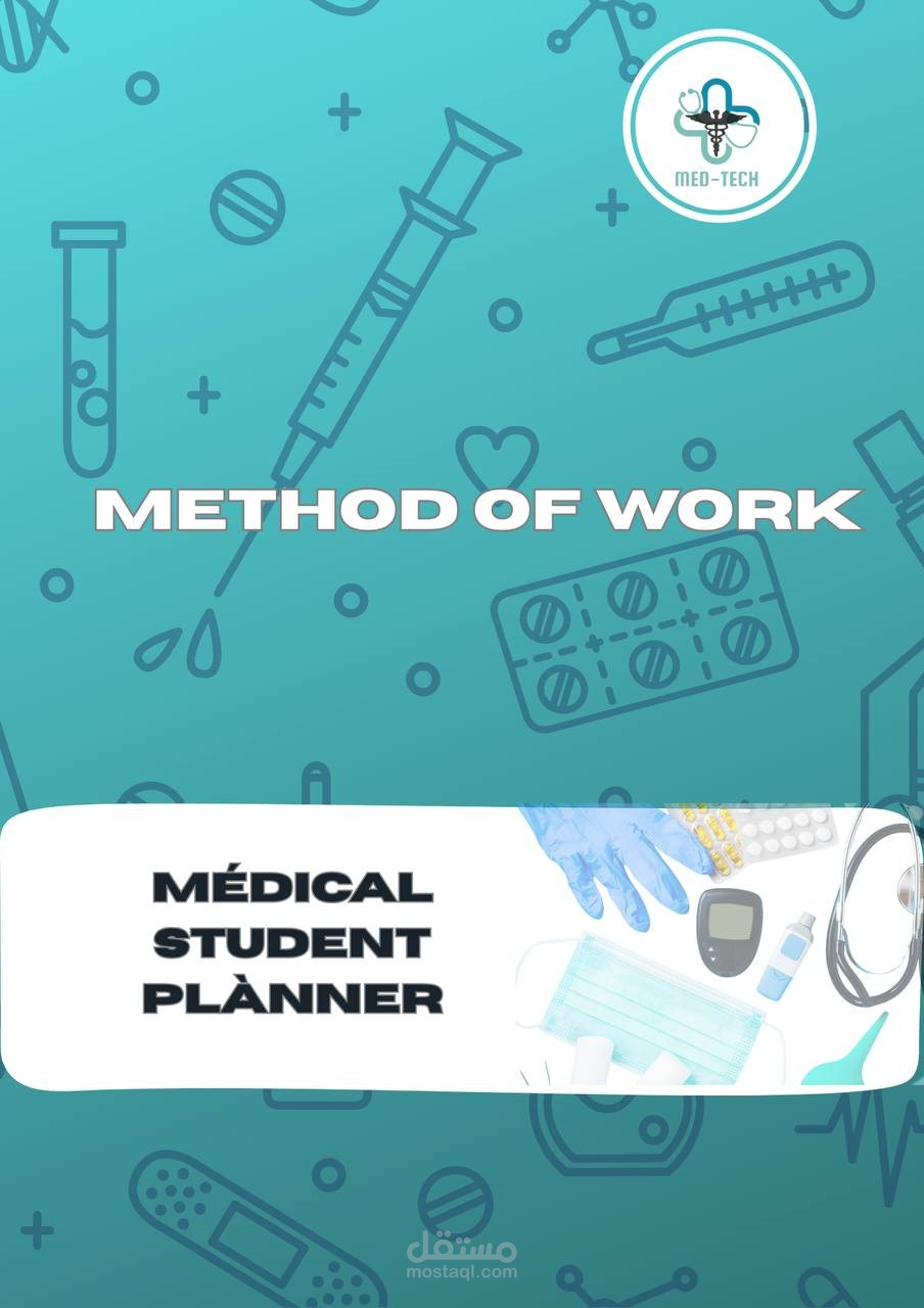 Medical students planner