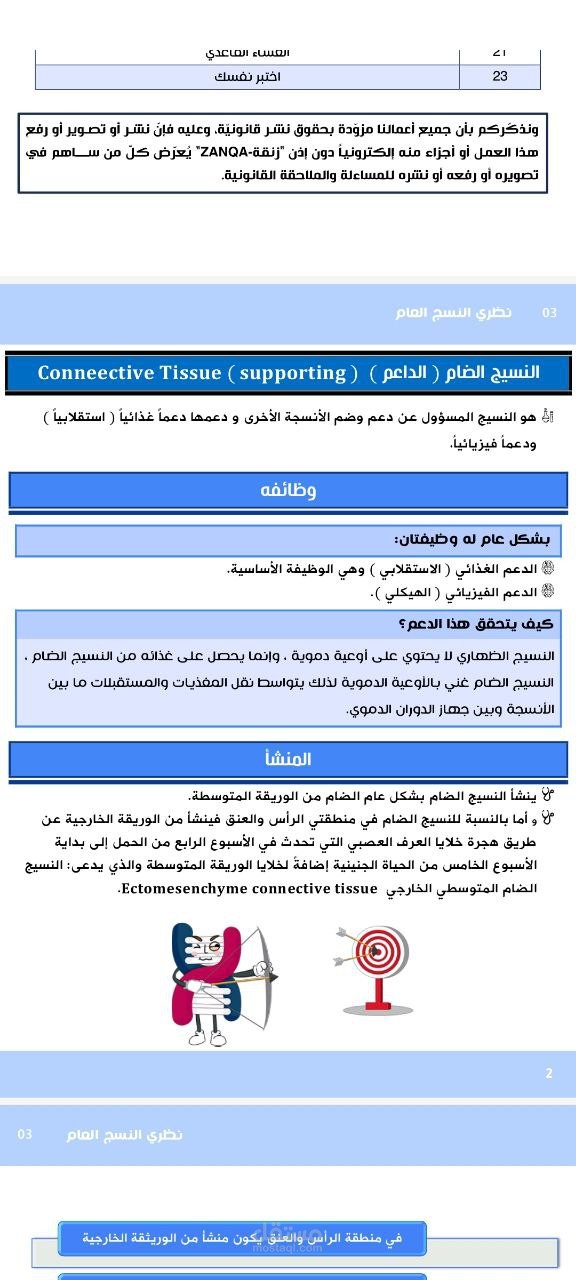 كتابة محاضرة نسج عام لجامعة حمص