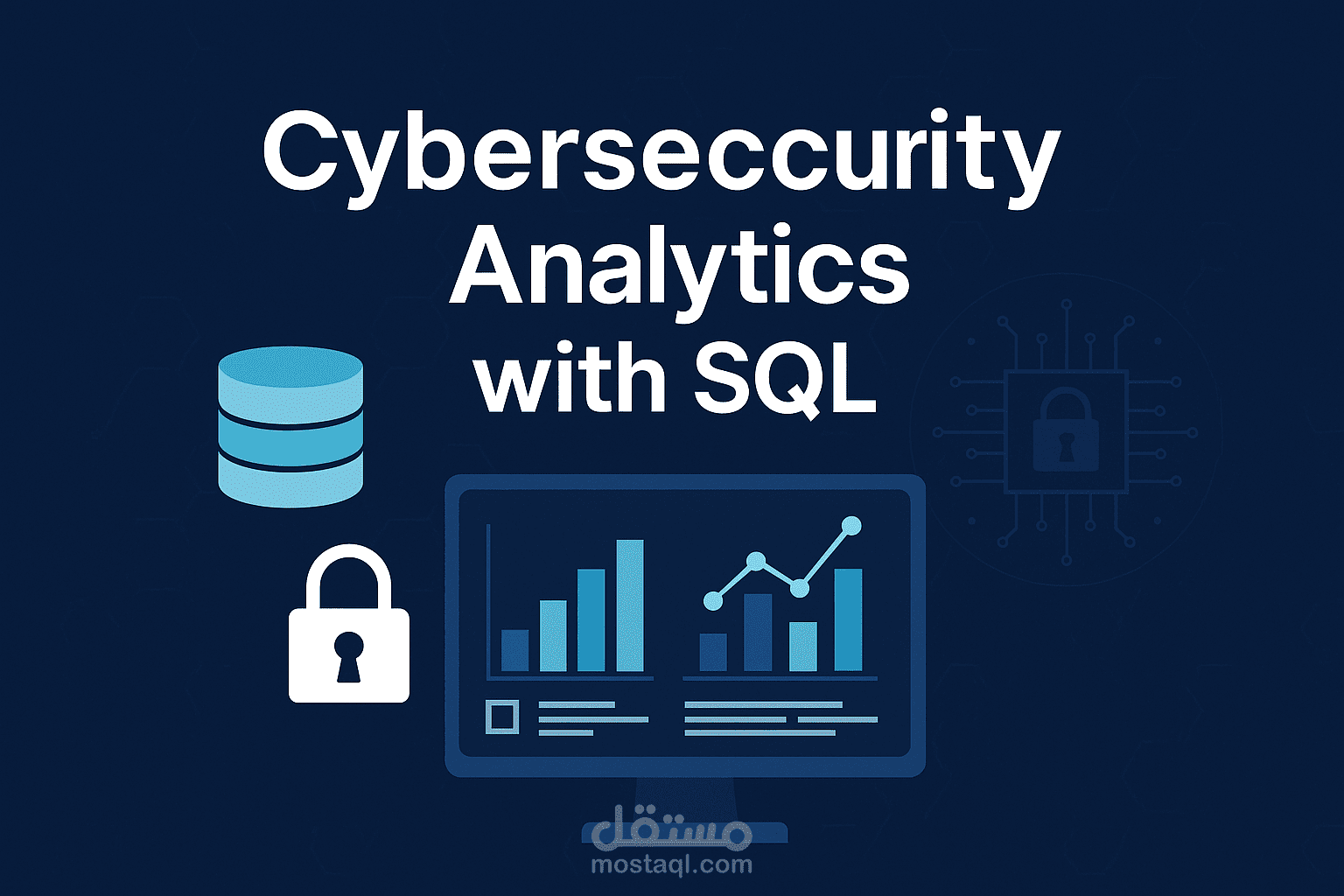 تحليل بيانات الأمن السيبراني باستخدام SQL لاكتشاف التهديدات الأمنية