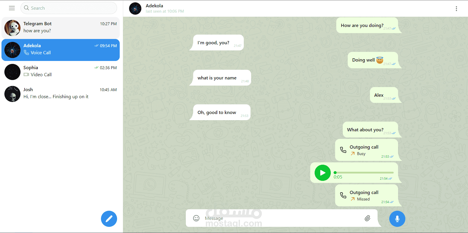 Telegram-Clone
