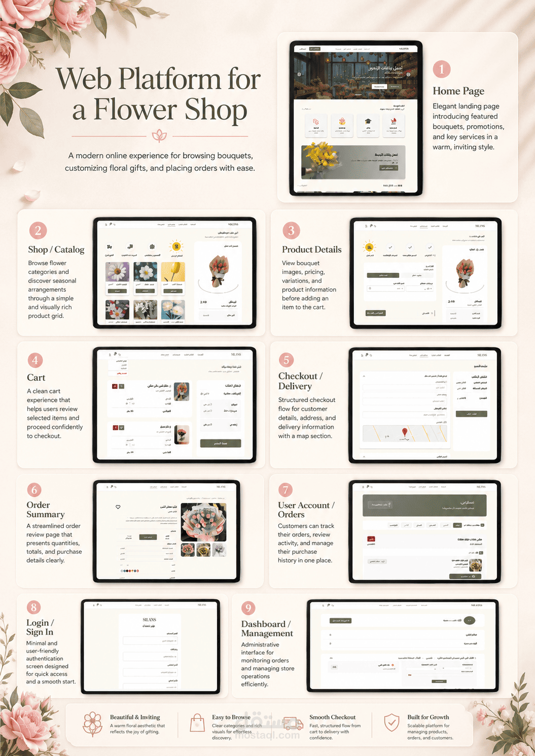 flower store website