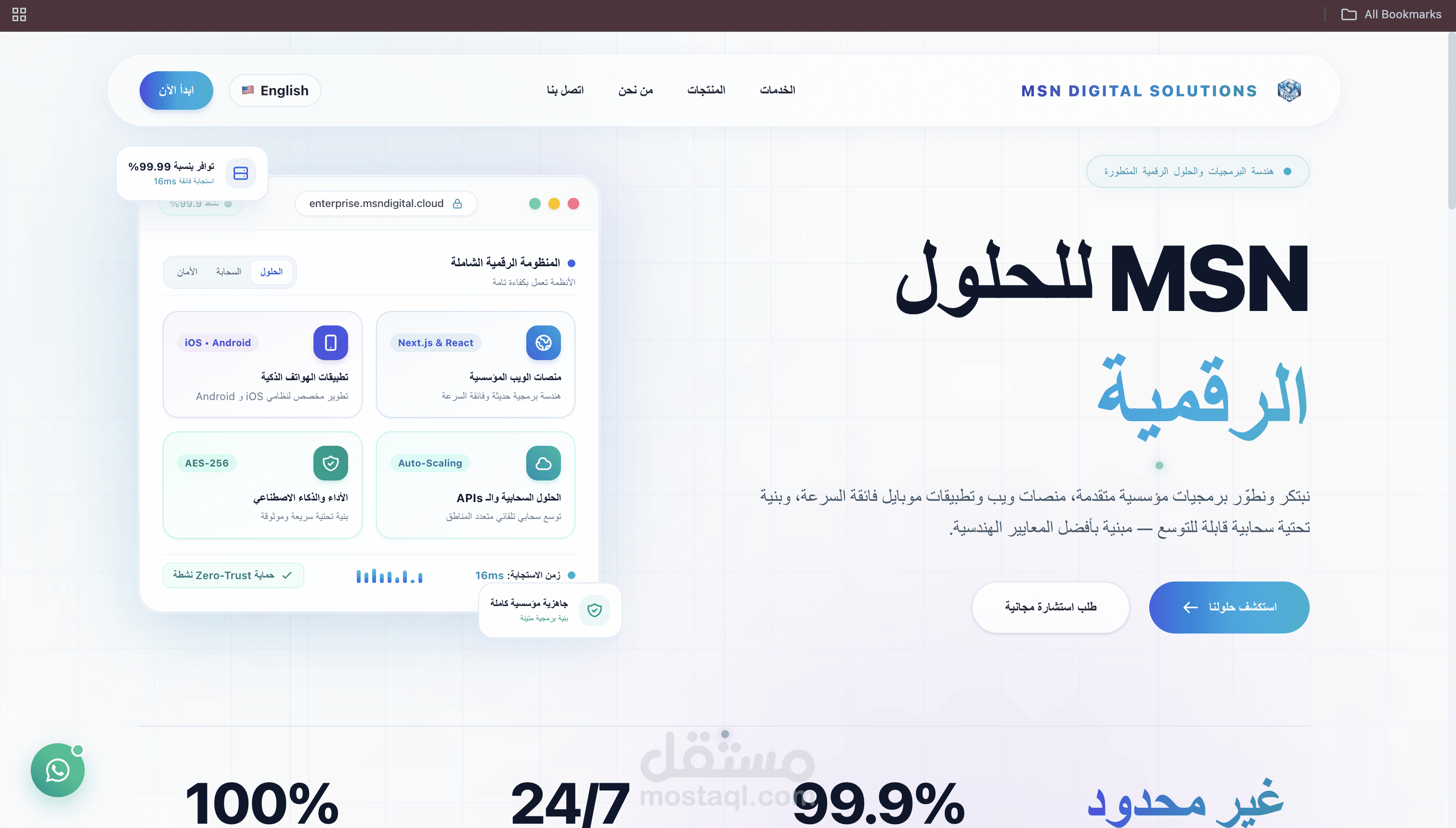 موقع لشركه تقنيه msn