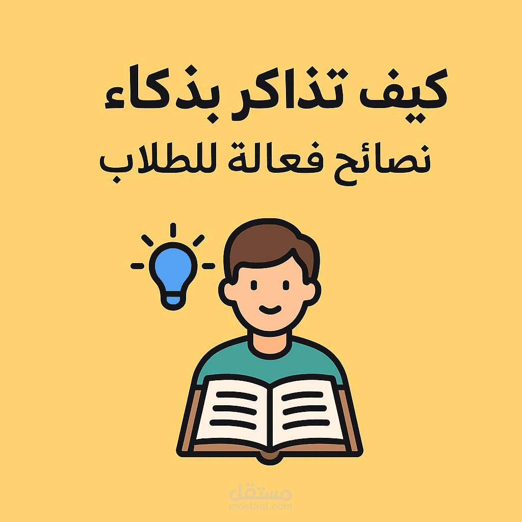 كيف تُذاكر بذكاء؟ نصائح فعالة للطلاب