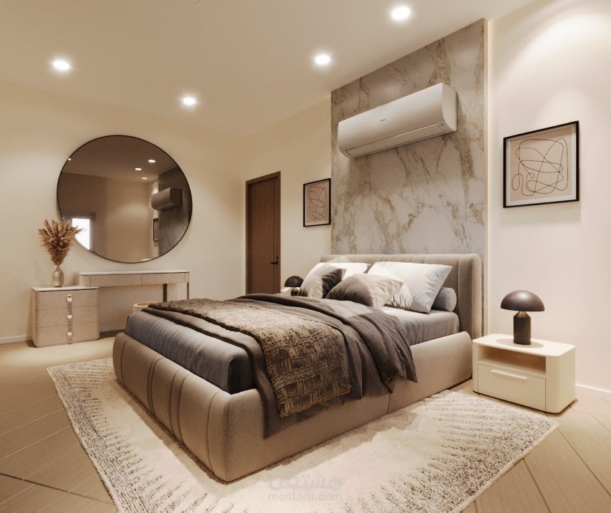 Modern Bedroom Setup