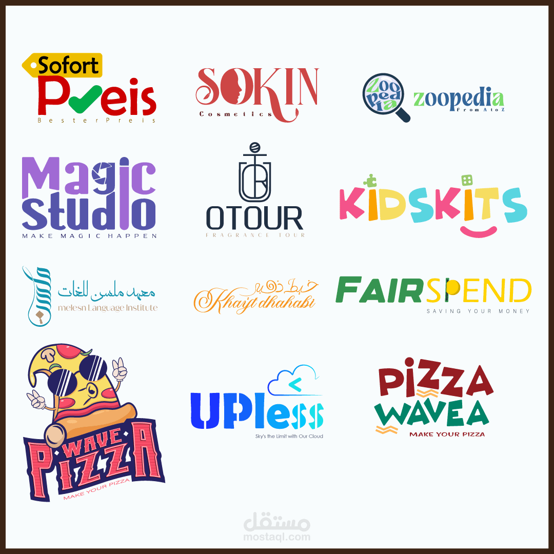 تصميم شعارات لوجوهات