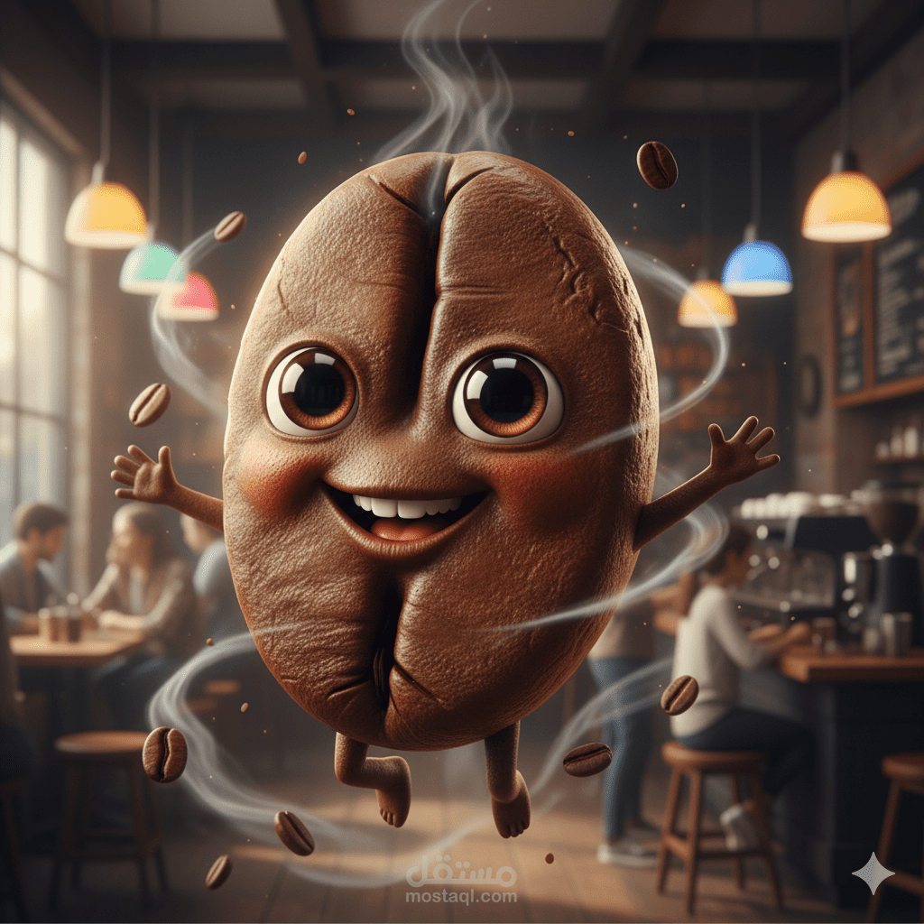 تصميم هوية لبراند القهوة